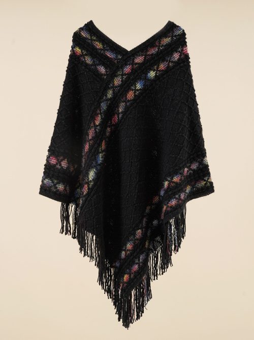 Poncho moderne femme